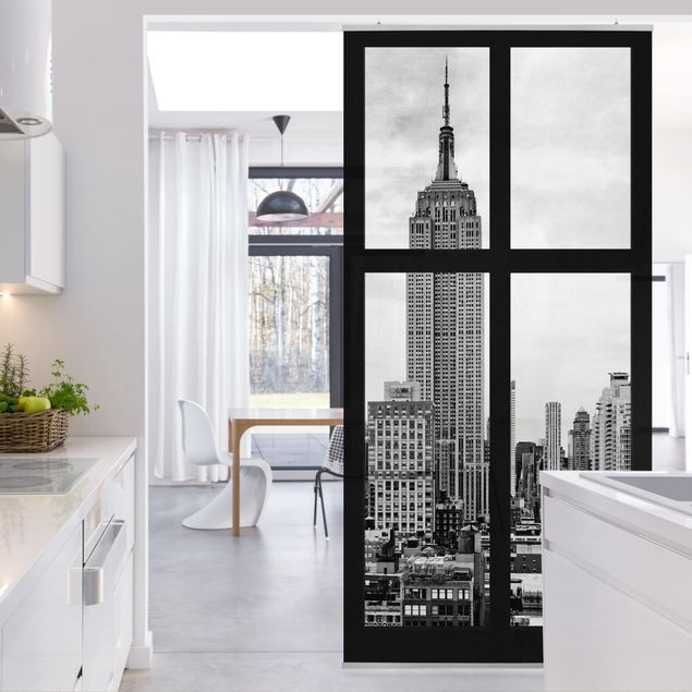 Rumdeler Window New York Empire State Building