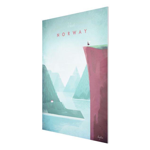 Billeder landskaber Travel Poster - Norway