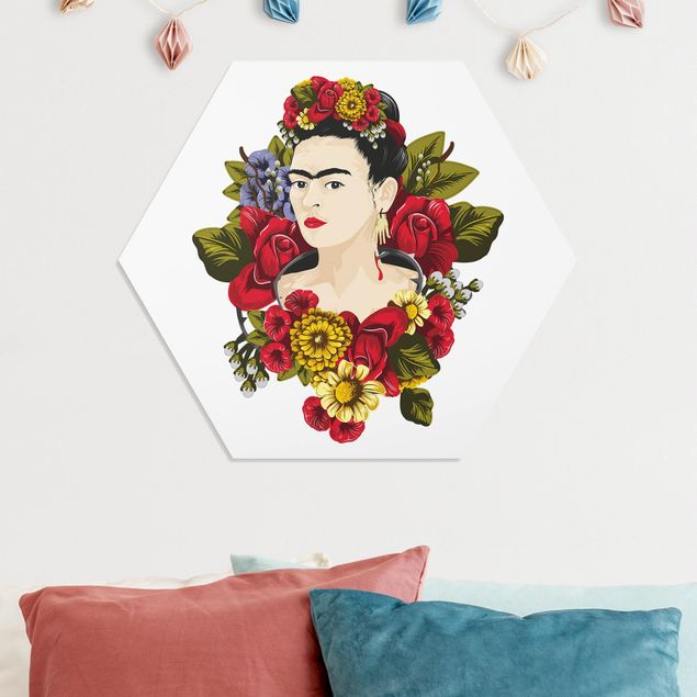 Billeder sommerfugle Frida Kahlo - Roses