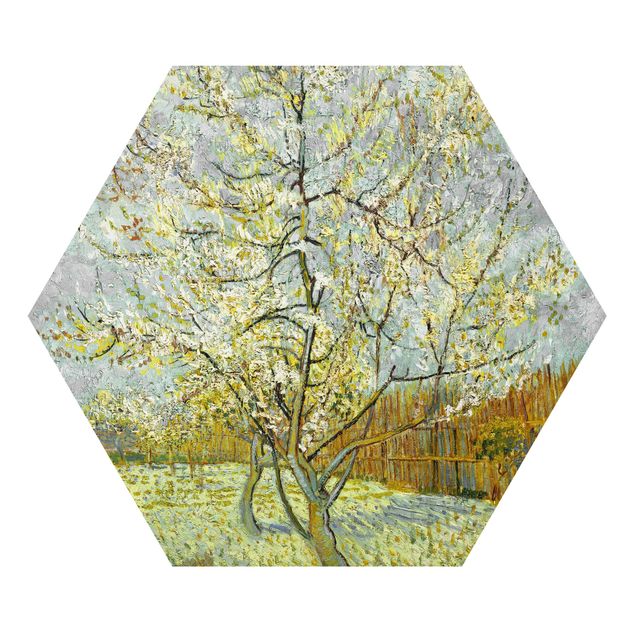 Kunst stilarter Vincent van Gogh - Flowering Peach Tree