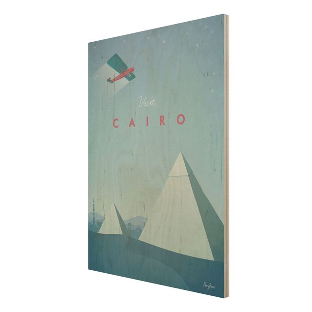 Billeder Henry Rivers Travel Poster - Cairo