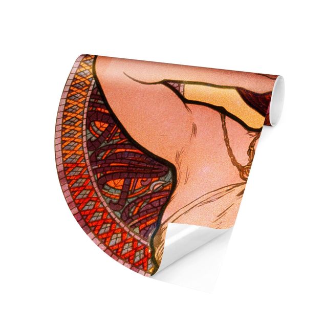 Kunst stilarter Alfons Mucha - Gemstones - Amethyst