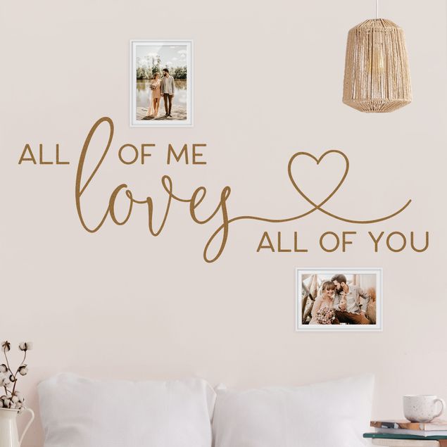 Wallstickers All Of Me Loves All Of You