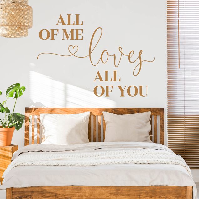 Wallstickers familie All Of Me
