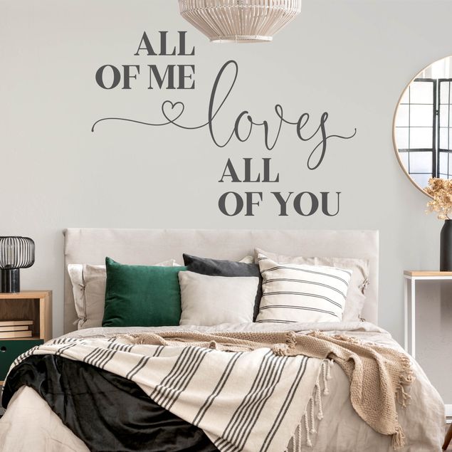 Wallstickers kære All Of Me