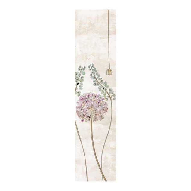 Panelgardiner blomster Allium Illustration
