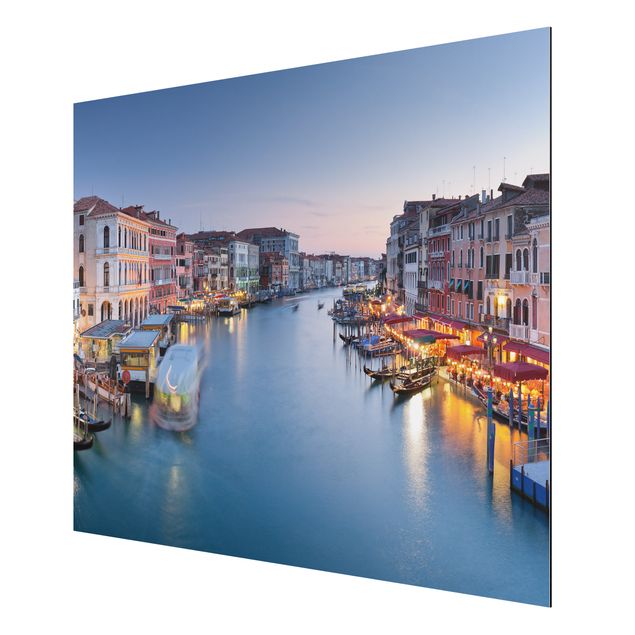 Billeder arkitektur og skyline Evening On The Grand Canal In Venice
