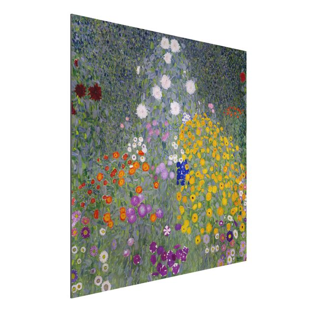 Kunst stilarter art deco Gustav Klimt - Cottage Garden