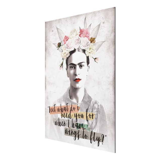 Billeder portræt Frida Kahlo - Quote