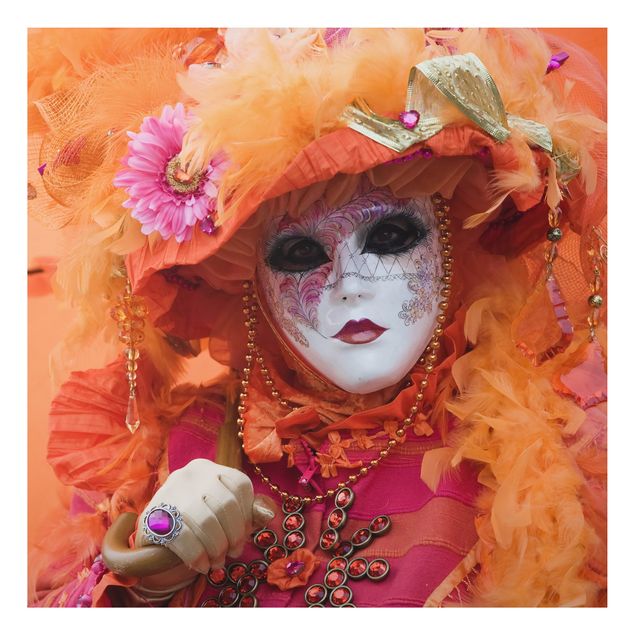 Billeder fjedre Carnival in Orange