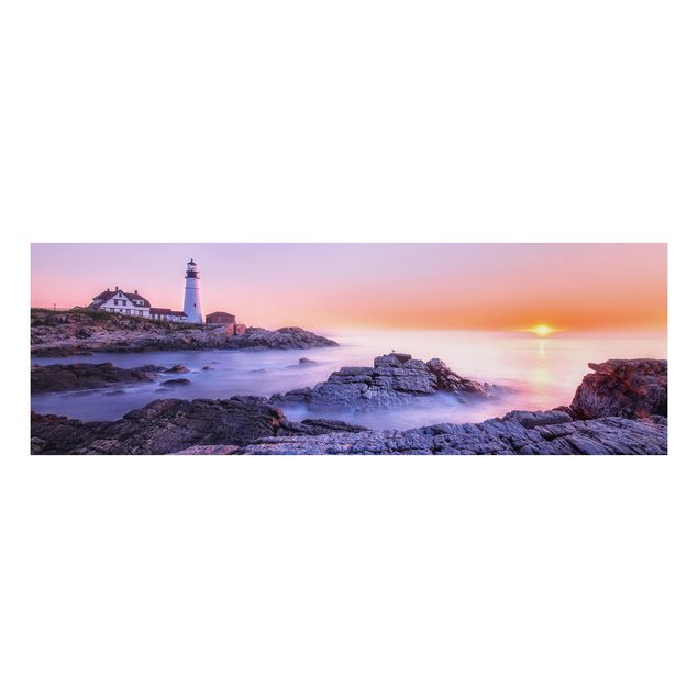 Billeder landskaber Lighthouse In The Morning