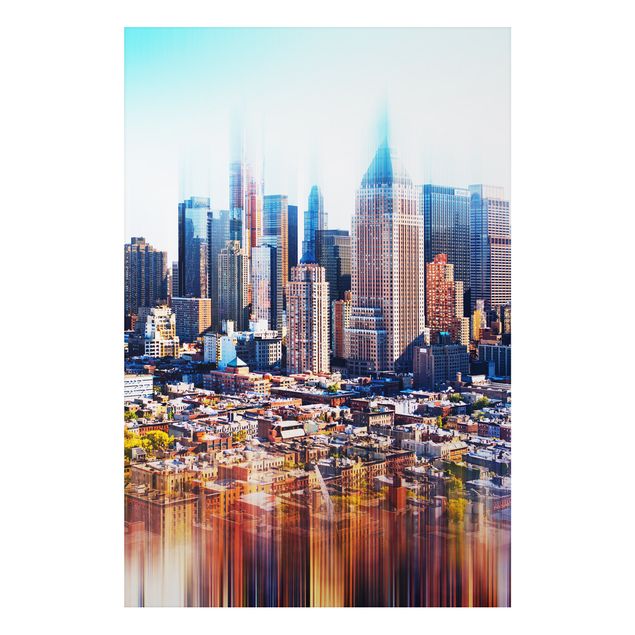 Billeder New York Manhattan Skyline Urban Stretch