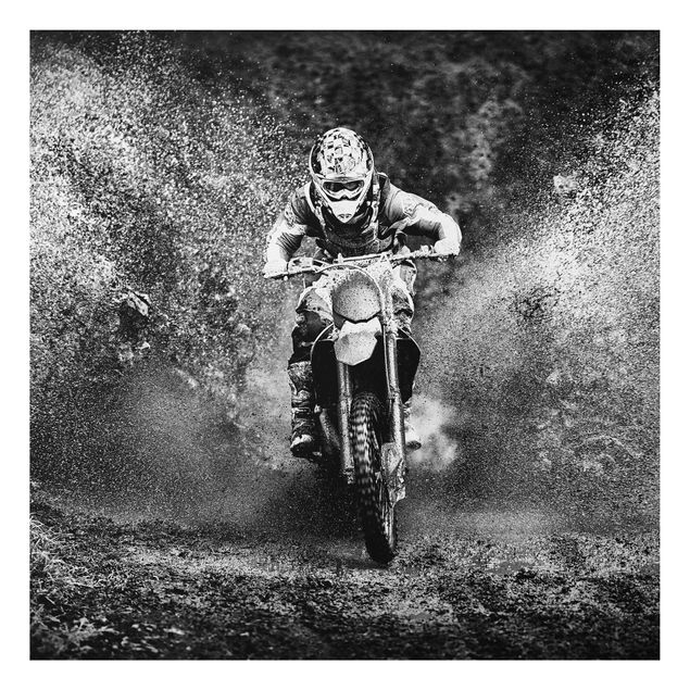 Børneværelse deco Motocross In The Mud