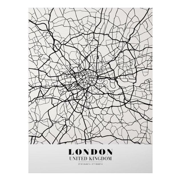 Billeder London London City Map - Classic