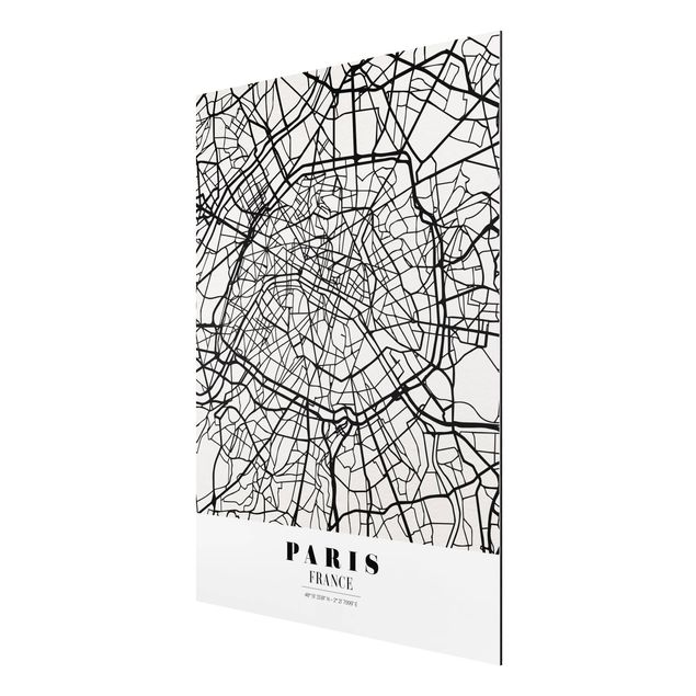 Billeder verdenskort Paris City Map - Classic