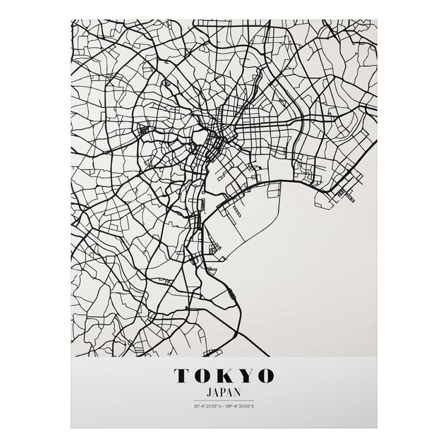 Billeder Tokyo Tokyo City Map - Classic