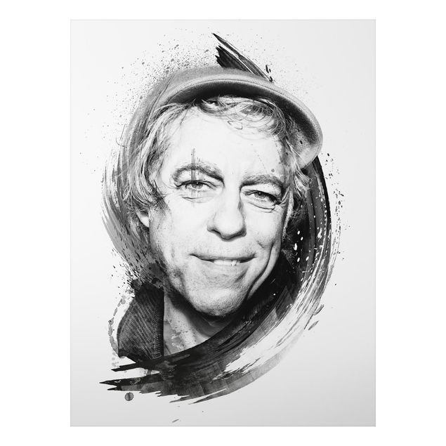Billeder portræt Bob Geldof