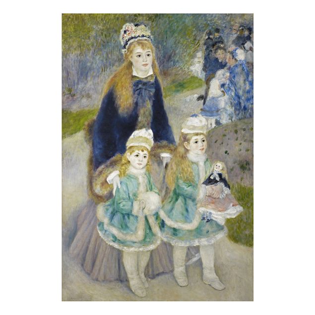 Kunst stilarter impressionisme Auguste Renoir - Mother and Children (The Walk)
