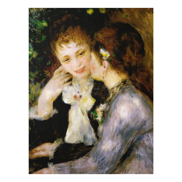 Kunst stilarter impressionisme Auguste Renoir - Confidences