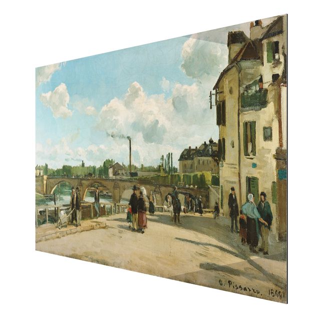 Kunst stilarter pointillisme Camille Pissarro - View Of Pontoise