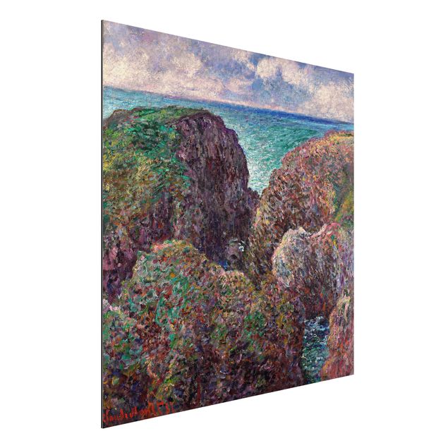 køkken dekorationer Claude Monet - Group of Rocks at Port-Goulphar