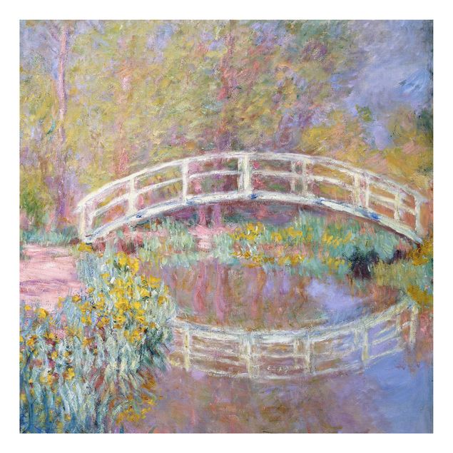 Kunst stilarter impressionisme Claude Monet - Bridge Monet's Garden