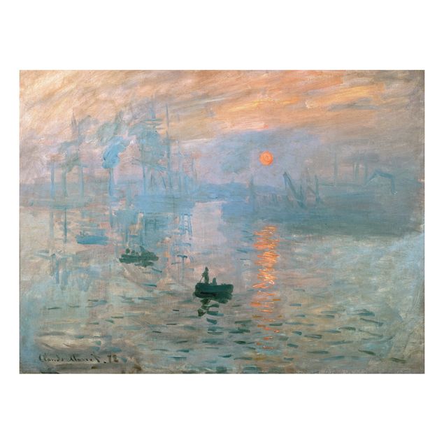 Kunst stilarter impressionisme Claude Monet - Gare Saint Lazare