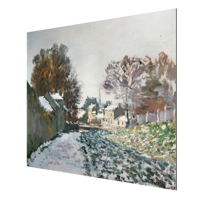 Kunst stilarter Claude Monet - Snow At Argenteuil