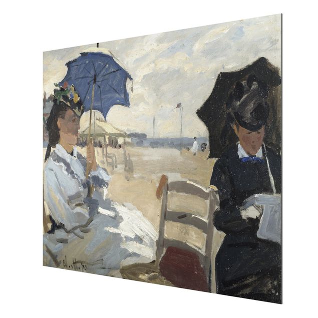 Kunst stilarter Claude Monet - At The Beach Of Trouville