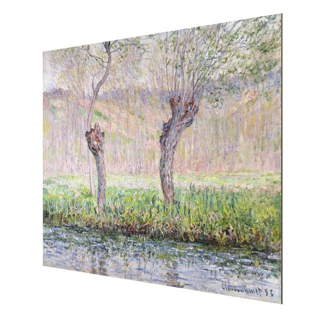 Kunst stilarter Claude Monet - Willow Trees Spring