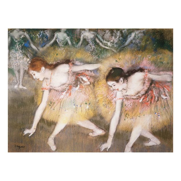 køkken dekorationer Edgar Degas - Dancers Bending Down