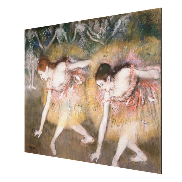 Kunst stilarter impressionisme Edgar Degas - Dancers Bending Down