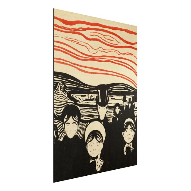 Kunst stilarter ekspressionisme Edvard Munch - Anxiety
