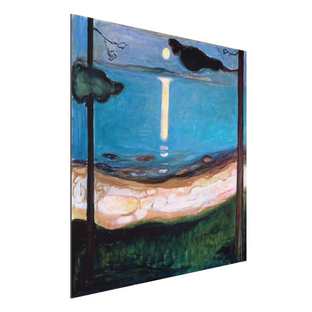 Kunst stilarter ekspressionisme Edvard Munch - Moon Night