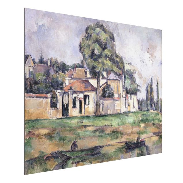 Kunst stilarter impressionisme Paul Cézanne - Banks Of The Marne
