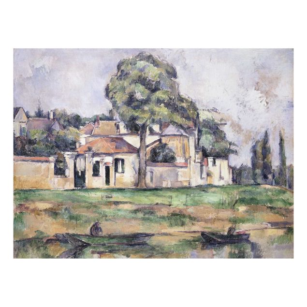 køkken dekorationer Paul Cézanne - Banks Of The Marne