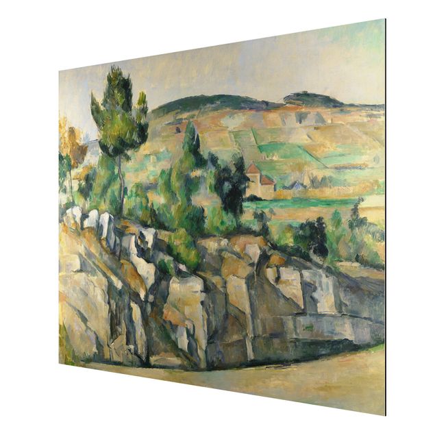 Kunst stilarter post impressionisme Paul Cézanne - Hillside In Provence