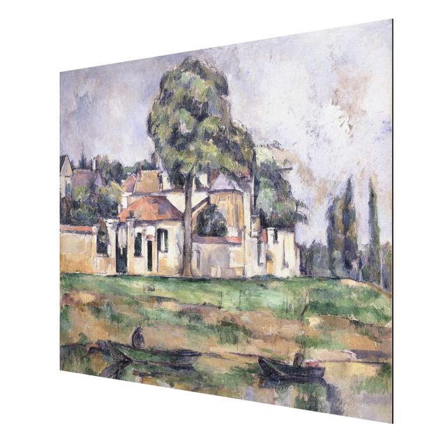 Kunst stilarter post impressionisme Paul Cézanne - Banks Of The Marne