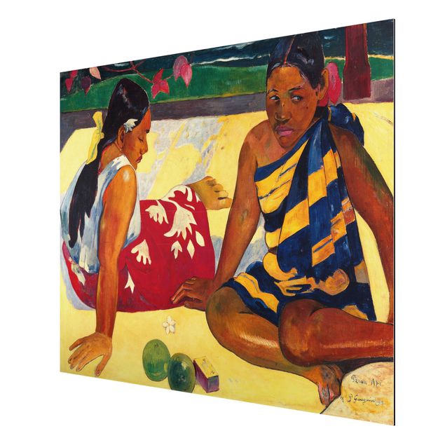 Kunst stilarter Paul Gauguin - Parau Api (Two Women Of Tahiti)