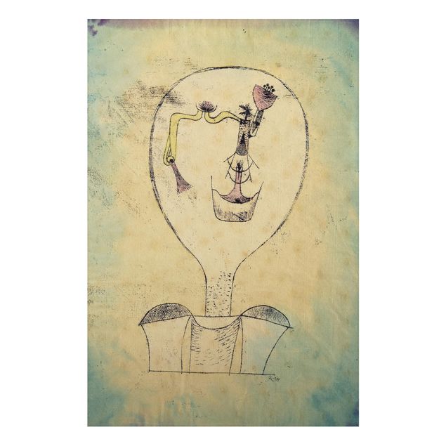 Kunst stilarter Paul Klee - The Bud of the Smile