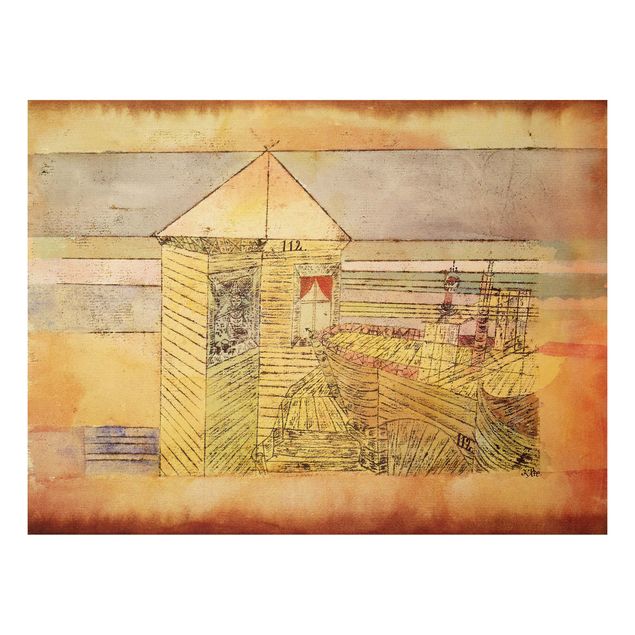 Kunst stilarter Paul Klee - Wonderful Landing, Or '112!'