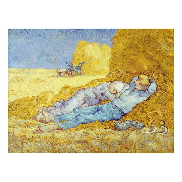 Kunst stilarter impressionisme Vincent Van Gogh - The Napping