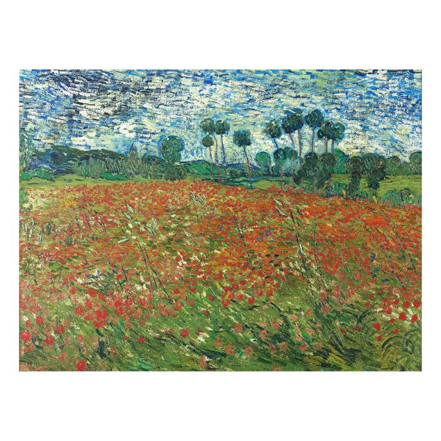 køkken dekorationer Vincent Van Gogh - Poppy Field