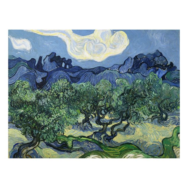 Kunst stilarter impressionisme Vincent Van Gogh - Olive Trees