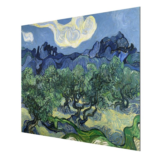 Kunst stilarter pointillisme Vincent Van Gogh - Olive Trees