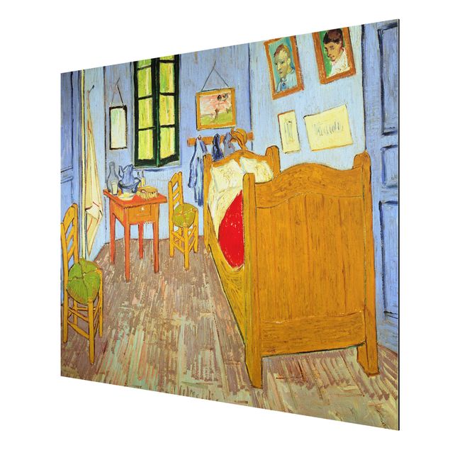 Kunst stilarter pointillisme Vincent Van Gogh - Bedroom In Arles