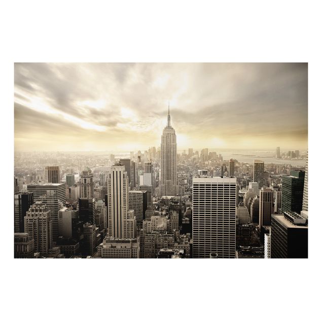 Billeder New York Manhattan Dawn