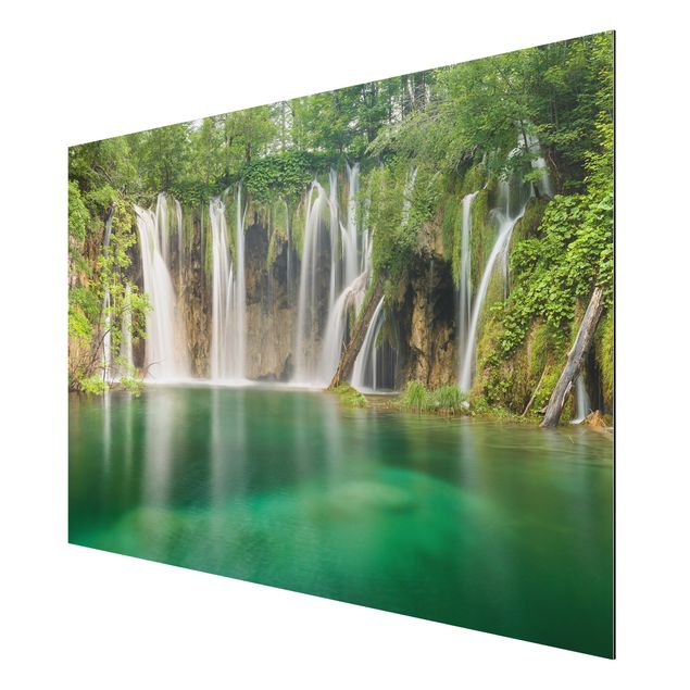 Billeder natur Waterfall Plitvice Lakes