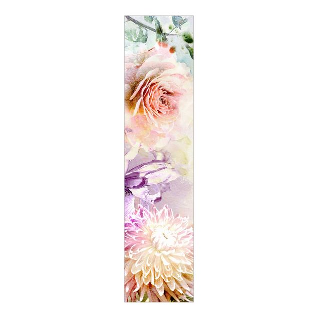 Panelgardiner blomster Watercolour Flower Mix Pastel