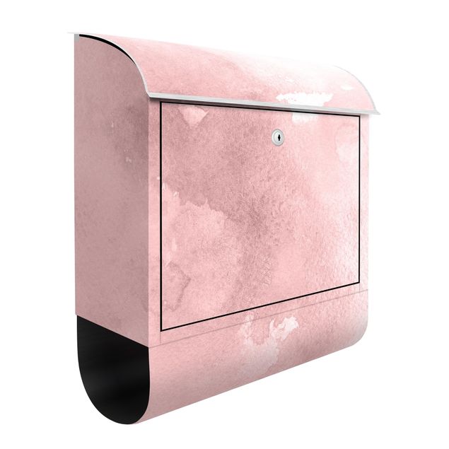 Postkasser lyserød Watercolour Pink Cotton Candy
